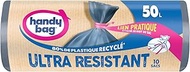 Handy Bag - 50 Litre x 10 Bags - Leak-proof Base - Maximum Tightness - Convenient Top Closure - 100%
