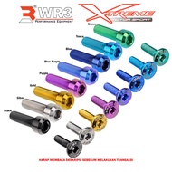 Titanium Bolt Package WR3 Footstep V Series WR3 ZX25R CBR 250RR/ Ninja RR/ R15/ V3 Old Ninja/