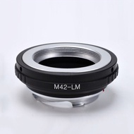 M42 -LM Lens Adapter Ring for M42 Mount Lens to Leica Camera M240/240P/262 M1/2/3/4/5/6/7/8/9/9-P M 