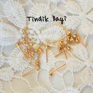 Anting Tindik Bayi Emas Muda 1/4 gram || Tindik Anak Emas Muda