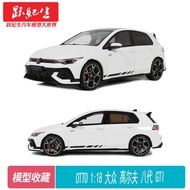 OTTO 1: 18 Volkswagen GOLF Eighth Generation GTI GOLF Mk.8 Car Model OT1221