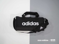 กระเป๋าเดินทาง adidas Linear Duffel Bag - Core Black I สินค้าแท้พร้อมถุง Shop I ICON Converse