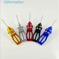 FORBETTER Motorcycle Engine Oil Dipstick, Universal Professional Motorcycle Oil Level Dipstick, Easy