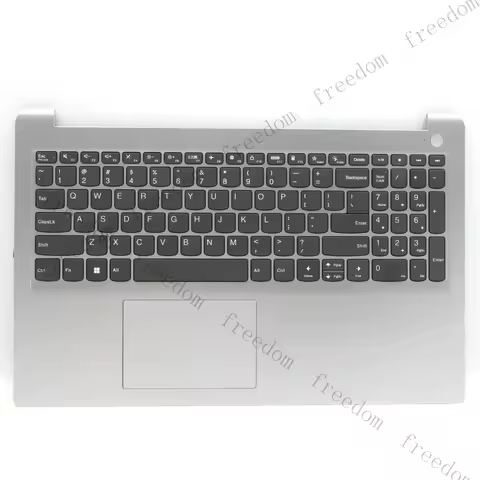 HJY Brand New Suitable for Lenovo Ideapad 1-15IAU7 15ALC7 15IJL7 Palmrest with Keyboard 5CB1H70708