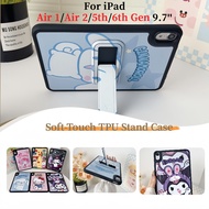Kuromi Cartoon Case For Apple iPad 9.7 2018 2017 iPad 5th 6th Gen 9.7’’ A1566 Adjustable Case iPad A