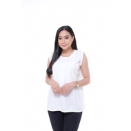 Bayka – Inner Tanpa Lengan Wanita BASIC Bahan Wollycrepe / Inner Top Sleeveless Blouse Anti Ketat / 