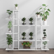 FREE DELIVERY!JINSHENG plant rack With pulley flower pot rack flower rack multi-layer display rack balcony garden living room