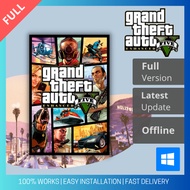 GTA 5 GTA V Grand Theft Auto 5 Enhanced PC Games | Latest Version (Windows 7/8/10/11)