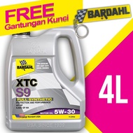 MESIN Direct processing Bardahl XTC S9 5W-30 Full Synthetic - Gasoline Engine Oil