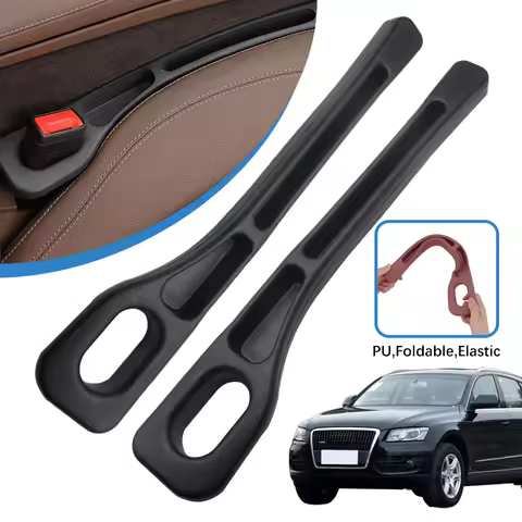 2X Car Seat Gap Filler Between Seats Crevice Decoration Interior Accessories For Audi Q2 Q3 8U F3 Q5