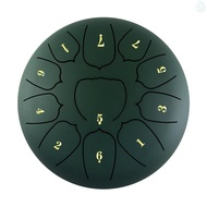 【In stock】6 Inch Steel Tongue Drum 11 Notes Handpan Drum with Drum Mallet Finger Picks Percussion fo