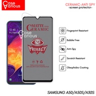 Anti-scratch Privacy Samsung A50,A50S,A30S Anti Spy Screen Protector