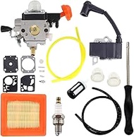 HURI Carburetor Ignition Coil for 4180 120 0615 Stihl FS89 FS89R FS91 FS91R FS111 FS111R FS111RX FC9