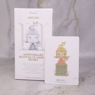 POP MART MOLLY Anniversary Statue Classical Retro 2 Series Figures BLIND BOX Action Toys Figure Birt