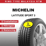 265/50R19 - Michelin Latitude Sport 3 - 19 inch Tyre Tire Tayar 265 50 19 (Promo 18) ( Free Installation )