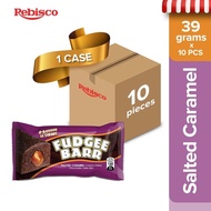 Rebisco Wais Choice: Fudgee Barr Salted Caramel 39G x 10pcs