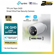 TP-Link Tapo C425 Smart Wire-Free Security Camera CCTV IP Camera 2K QHD