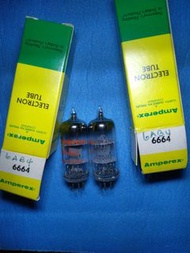 6AB4(6664),一对,Amperex,USA