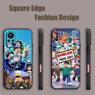 Casing For OPPO A53 A76 Reno6z A95 Lite A96 A77 X5 Pro Reno 7 Reno 8 ROBLOX Game Cute Friends LCD10 