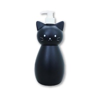 日本 Hashy 黑貓造型洗手乳分裝瓶/ L