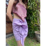 Single Element - Jasmine Skirt / Rok mini wanita Model bunga 3D