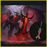 MG1 LOL League of Legends Aatrox Necklace Fashionable Versatile Neck Chain Game Peripherals Jewelry 