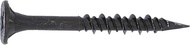 TRUSCO CVA-3.8X40 Screws, Hard to Wood, Black Zinc Plated, 0.1 x 1.6 inches (3.8 x 40 mm), Pack of 7