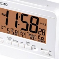 Watchhappy Seiko Alarm Clock Qhl086W Digital Alarm Qhl086 White