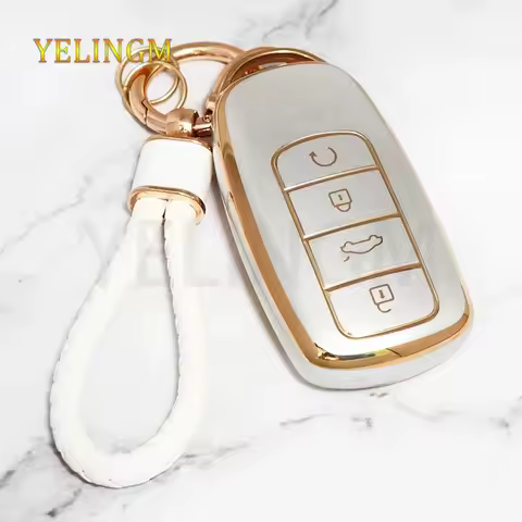 4 Button Tpu Car Key Case for Chery Omoda C5 5 Fx 7 8 Pro Plus 2022 2023 Holder Shell Remote Keychai