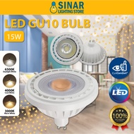 AR111 GU10 LED Bulb 15W Warm White 4000K Spotlight Bulb Ceiling Light Bulb
