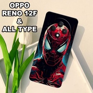 G53 - Latest OPPO RENO 12F Softcase 2024 - pro camera Case - SPIDERMAN MOTIF - flexible rubber mater