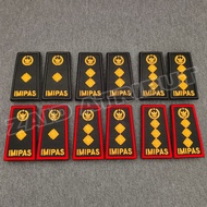IMIPAS PDH RANK SIGN FULL OF PREMIUM RAISED EMBROIDERY CLASS 3D / 4A 4B/