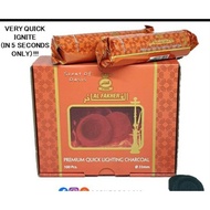  Premium Quality charcoal arang Al Fakher for bukhoor shisha 1 box