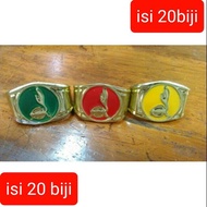 isi 20pcs/1kodi ring hasduk seng /kolong seng hasduk pramuka isi 20