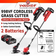 998VF Mesin Rumput Bateri Cordless Grass Cutter Portable Electric Lawn Mower Grass Trimmer/Electric 