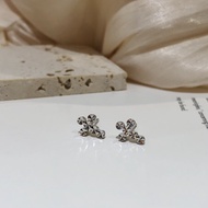Pt950 Platinum Cross Earrings 24 Hours Shipping