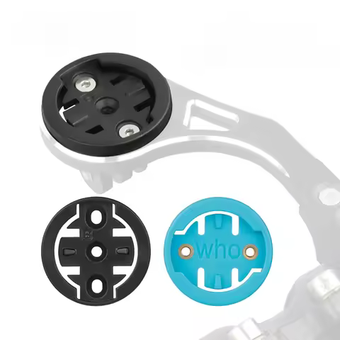 Deemount Bicycle Computer Mount Adapter for Garmin/Magene/Bryton/Wahoo Headlight Rear Radar Light In