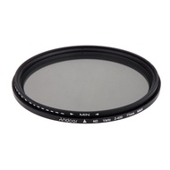 [LIX1] Andoer 77mm ND Fader Neutral Density Adjustable ND2 to ND400 Variable Filter for DSLR Camera