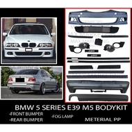 BMW 5 SERIES E39 M5 FULL SET PP BODYKIT FRONT BUMPER ,REAR BUMPER DOOR LINNING