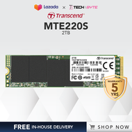Transcend MTE220S | PCIe Gen3x4 | M.2 2280 SSD (256GB 512GB 1TB2TB)