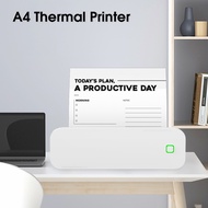 D210 Portable Thermal Printer A4 Paper Photo Printer Wireless Bluetooth A4 Thermal Printers Machine