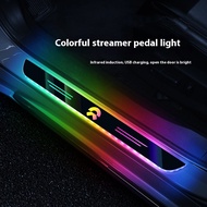 Car LED Wireless Threshold Light For Nio ES6 EC6 ES8 ES7 ET5 ET7 EP9 EVE ET9 ET5T Brand-new Leather 