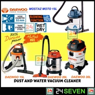 DAEWOO VACUUM CLEANER 15L 20L 30L WET AND DRY 1200W 1250W 1400W 3 MODE / MOSTAZ MOTO 15L 1250W
