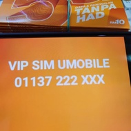Malaysia sim card u mobile vip