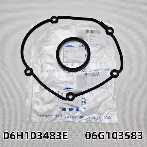1Set 06H103483C 06H103483D Upper Timing Chain Cover Gasket & Seal Kit For VW Eos Golf MK6 Passat B6 