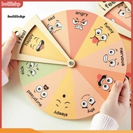 {bolilishp}  Emotional Awareness Tool for Kids Wooden Emotion Wheel Toy Toddlers Emotion Wheel Toy –