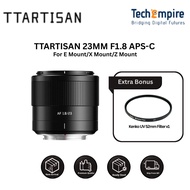 TTArtisan AF 23mm F1.8 Auto Focus APS-C Large Aperture Lens for Fujifilm / Sony / Nikon
