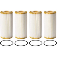 HU6013Z Engine Oil Filter Compatible with VW Golf Jetta Beetle Audi A3 A4 A6 S3 TT Quattro, Replaces