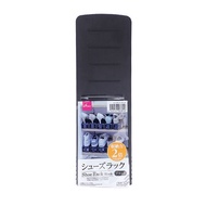 Daiso Shoe Rack Black 9x26x13.5 Cm.