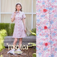 POKEE BETTY DRESS มินิเดรสเชิ้ตลายดอกไม้ 🌼🍵
